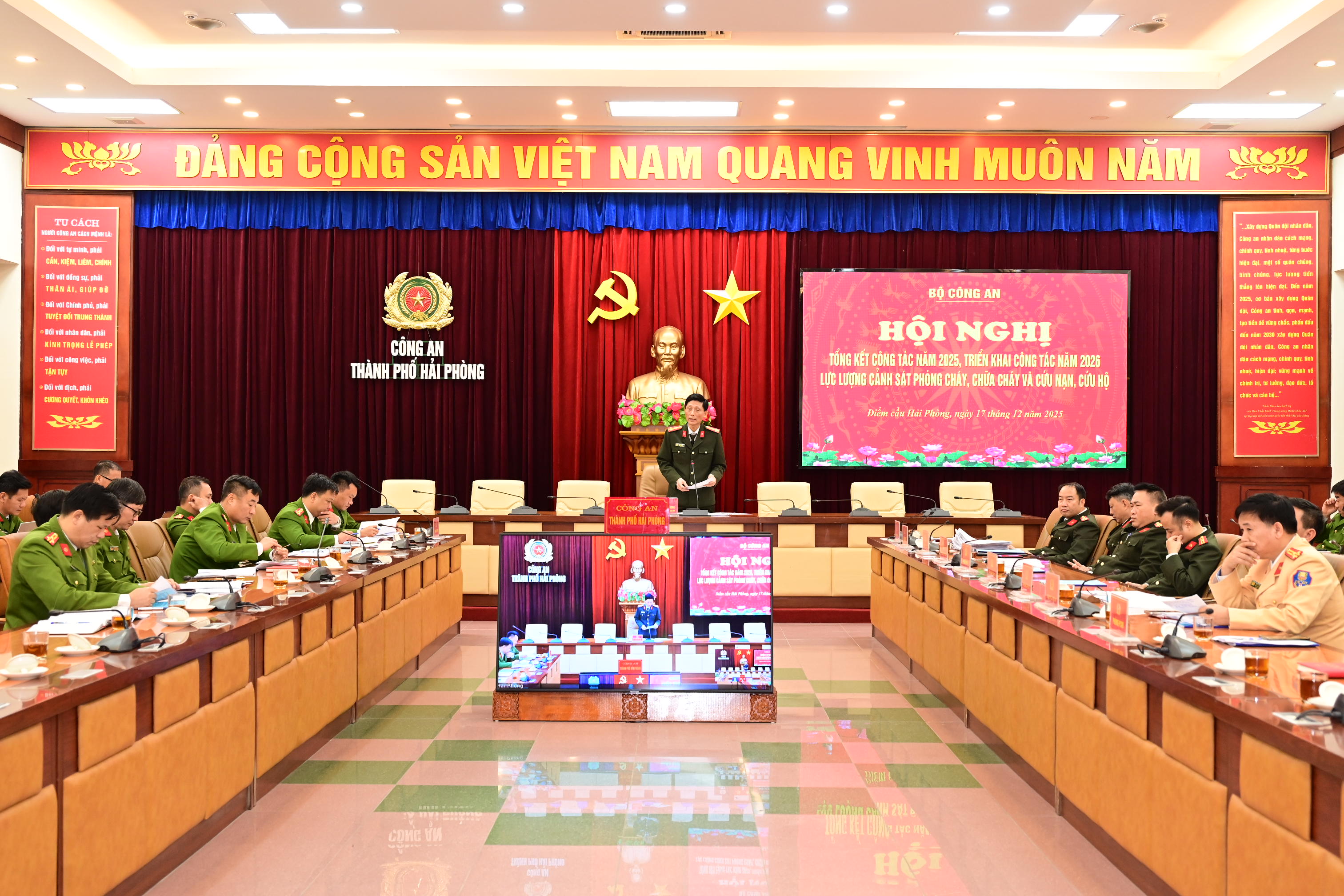 Lực lượng Cảnh sát phòng cháy, chữa cháy và cứu nạn, cứu hộ tổng kết công tác năm 2025